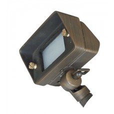 Bronze 10 Plug & Go 2w Small Rectangle Bronze Spot Light