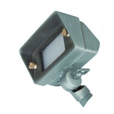 Bronze 11 Plug & Go 2w Small Rectangle Verdigris Spot Light