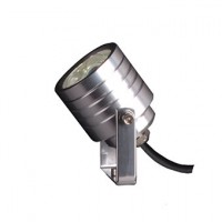 Elite 5 Plug & Go 1 x 3w LED Aluminium Spot Light